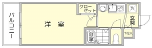 エステムコート博多・祇園ツインタワーファーストステージ 間取り